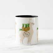 Llama Fruit Pineapse Tasse (Mittel)