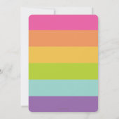 Llama Fun 1. Geburtstag Party Einladungen Alpaca (Rückseite)