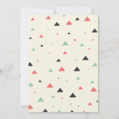 Llama Fun Birthday Party Einladung (Rückseite)