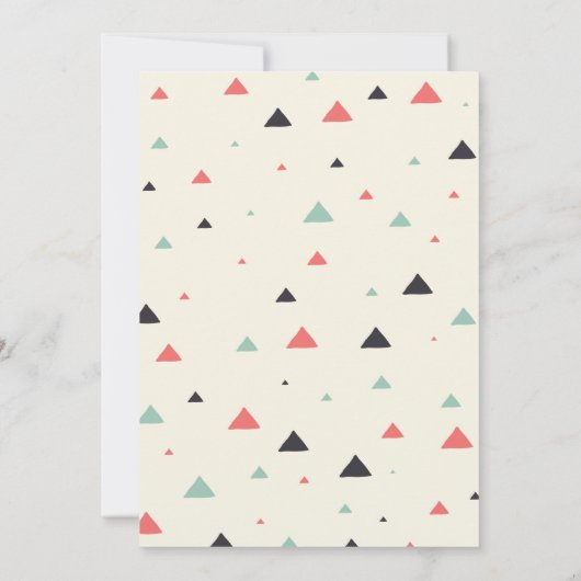 Llama Fun Birthday Party Einladung (Rückseite)