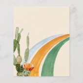Llama Fun Birthday Party Fiesta Cactus Budget (Rückseite)
