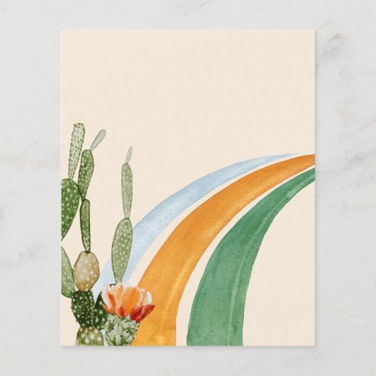 Llama Fun Birthday Party Fiesta Cactus Budget (Rückseite)