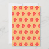 Llama Fun Birthday Pink Einladung (Rückseite)