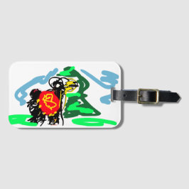 Llama  fun   gepäckanhänger