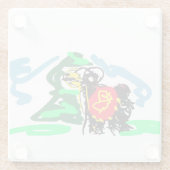 Llama  fun   glasuntersetzer (Rückseite)