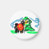 Llama  fun   magnet (Vorne)