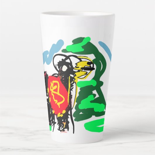 Llama  fun   milchtasse (Vorderseite)