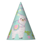 LLAMA FUN Party Hat Partyhütchen (Vorderseite)