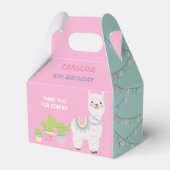 LLAMA FUN PINK Gevor Box Geschenkschachtel (Vorderseite)