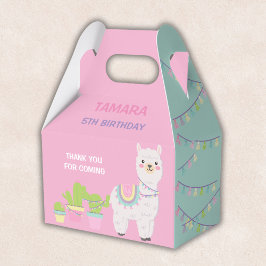 LLAMA FUN PINK Gevor Box Geschenkschachtel