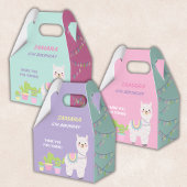 LLAMA FUN PINK Gevor Box Geschenkschachtel