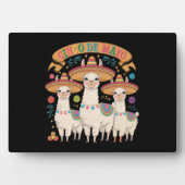 Llama Funny Cinco De Mayo Fiesta Party Fotoplatte (Vorderseite)
