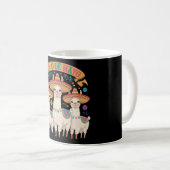 Llama Funny Cinco De Mayo Fiesta Party Kaffeetasse (VorderseiteRechts)