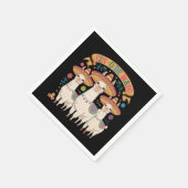 Llama Funny Cinco De Mayo Fiesta Party Serviette (Ecke)