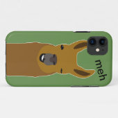 Llama Funny Face Case-Mate iPhone Hülle (Rückseite (Horizontal))