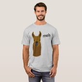 Llama Funny Face T-Shirt (Vorne ganz)