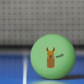 Llama Funny Face Tischtennisball (Netto)