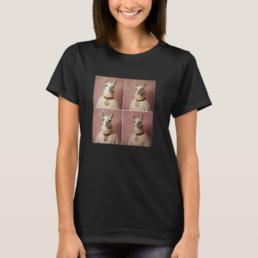 Llama Funny T-Shirt (Vorderseite)