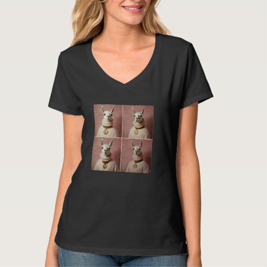 Llama Funny T-Shirt (Vorderseite)