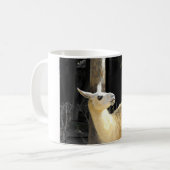 Llama fütternd kaffeetasse (Vorderseite Links)