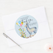 Llama Gastgeschenk Stickers (Umschlag)