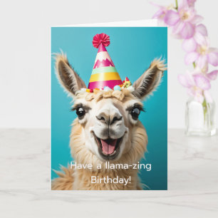 Llama Geburtstag Habe einen lammvollen Geburtstag! Karte