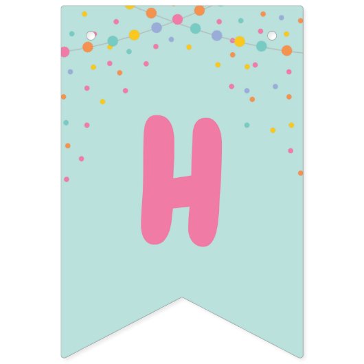 Llama Geburtstag Wimpelkette (Zweite Fahne)