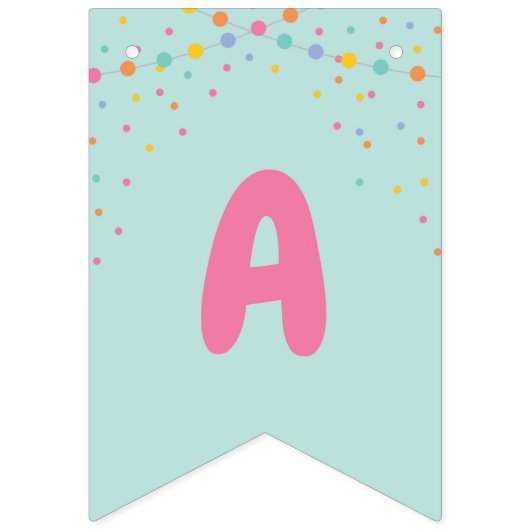 Llama Geburtstag Wimpelkette (Dritte Fahne)