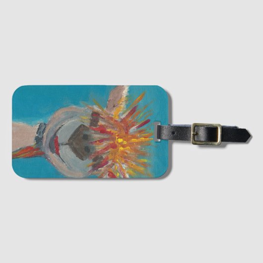 Llama Gepäckanhänger (Vorderseite (Horizontal))