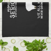 Llama-Geschenk| Die Menschen sollten Geschirrtuch (Gefaltet)