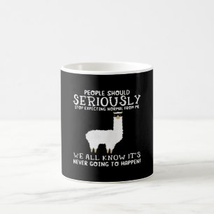 Llama-Geschenk Die Menschen sollten Kaffeetasse