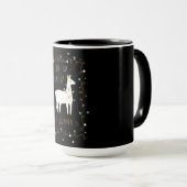 Llama-Geschenk| Llama Sing Funny Tasse (VorderseiteRechts)