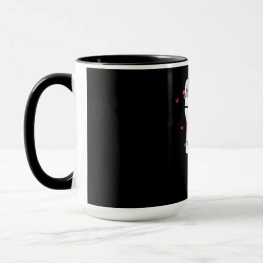 Llama-Geschenk| Mama Llama Tasse (Links)