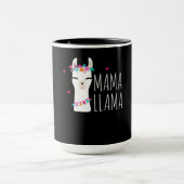 Llama-Geschenk| Mama Llama Tasse (Zentrum)
