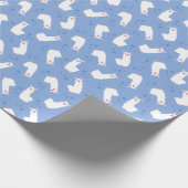 Llama Geschenkpapier (Ecke)