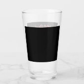Llama Gift | 100 Schultage Nr. Prob Llama Glas (Rückseite)