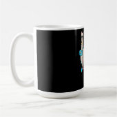 Llama Gift | 100 Schultage Nr. Prob Llama Kaffeetasse (Links)