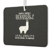 Llama Gift | Die Menschen sollten ernsthaft Autolufterfrischer (Links)