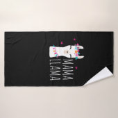 Llama Gift | Mama Llama Badehandtuch (Badehandtuch)