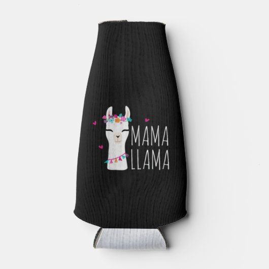 Llama Gift | Mama Llama Flaschenkühler (Vorderseite)