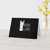 Llama Gift | Mama Llama Karte (Gelbe Blume)