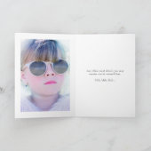 Llama Girl 5. Geburtstagsparty Einladung (Innenseite)