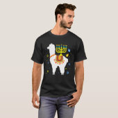 Llama Hanukkah Happy Hanukkah Llama Lover Chanukka T-Shirt (Vorne ganz)