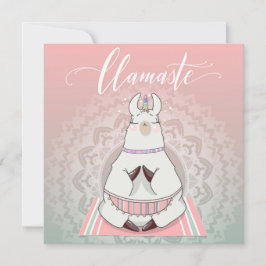 Llama Holiday Card Feiertagskarte