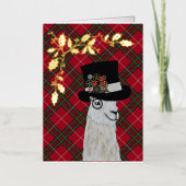 Llama Holiday Cards (Vorderseite)