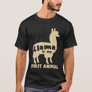 Llama Ist Mein Seelentier Llamas Alpaka Liebhaber  T-Shirt