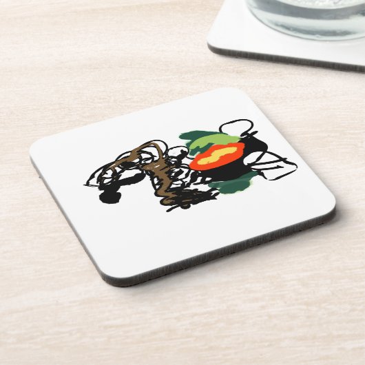 Llama joy getränkeuntersetzer (Linke Seite)