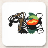 Llama joy getränkeuntersetzer (Vorderseite)