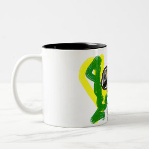 Llama Joy süß Zweifarbige Tasse