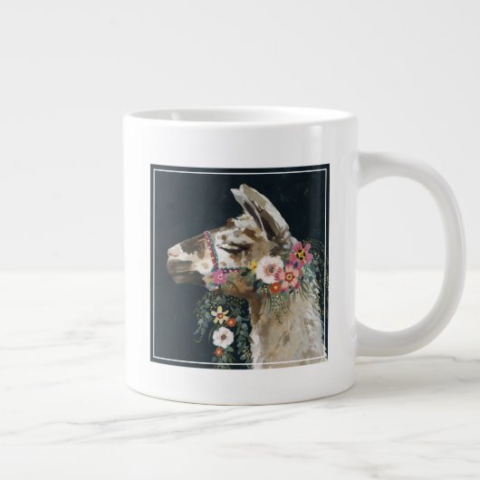 Llama Jumbo-Tasse (Rechts)